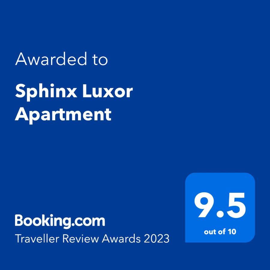 Sphinx Luxor Apartment Екстериор снимка